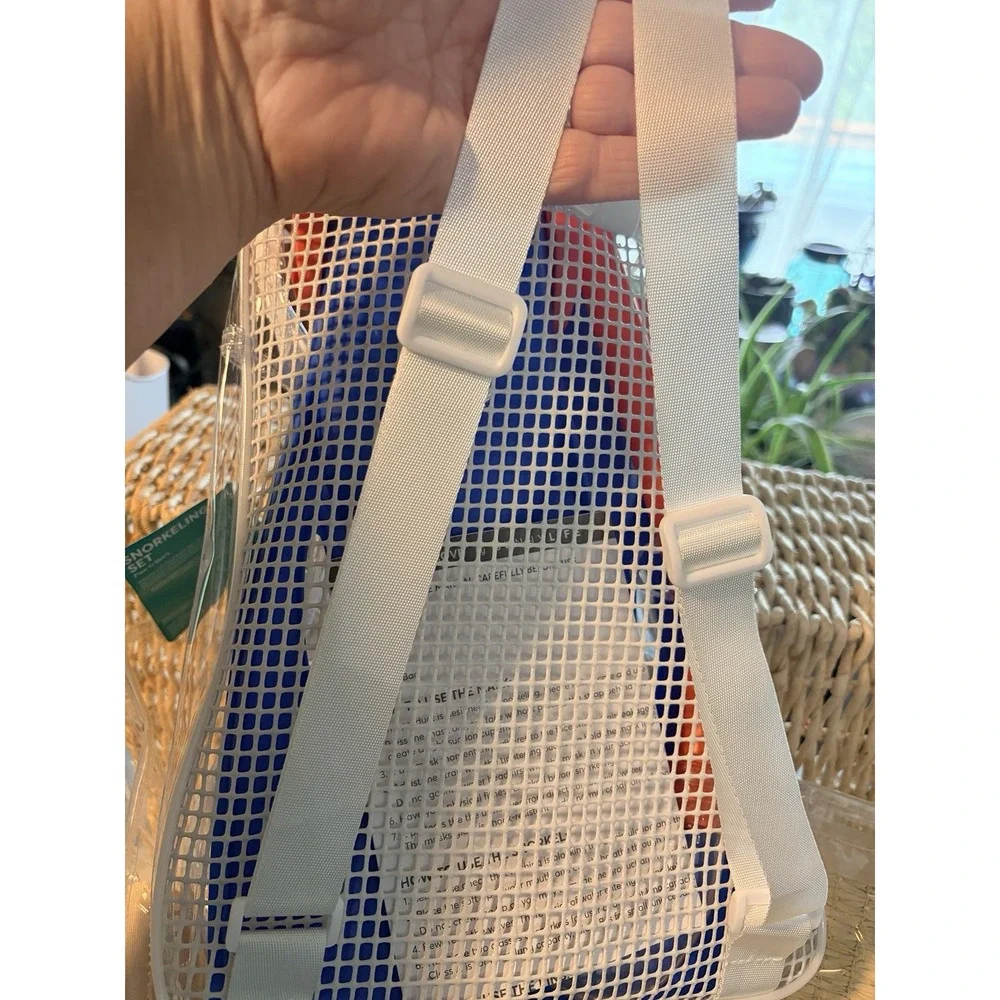Clear Summer Tote - Kid's Snorkel Set, Mini Pool, Beach Balls & Speedo Swim Mask